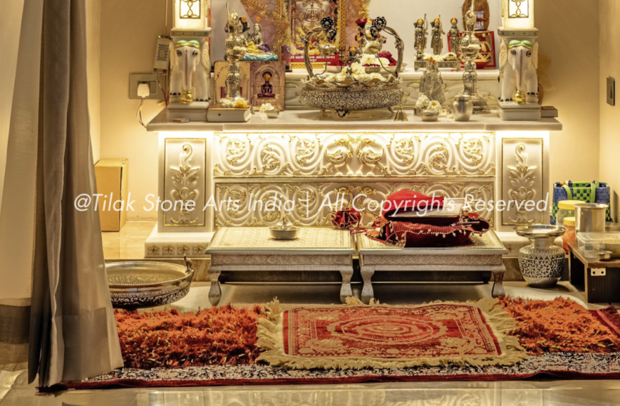 The Complete Guide to Pooja Room Design Marble: Blending Spirituality with Artistry